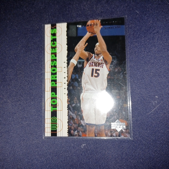 2 - [2003] Upper Deck Carmelo Anthony #5 Top Prospects Basketball Card {NCAA} - Picture 3 of 6